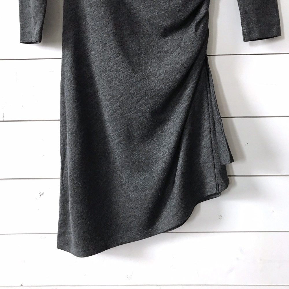 Michael Kors Gray Long Sleeve Sheath Dress - Picture 5 of 8